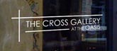 Cross Gallery Window Signage