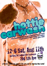 Hottie Carwash flyer